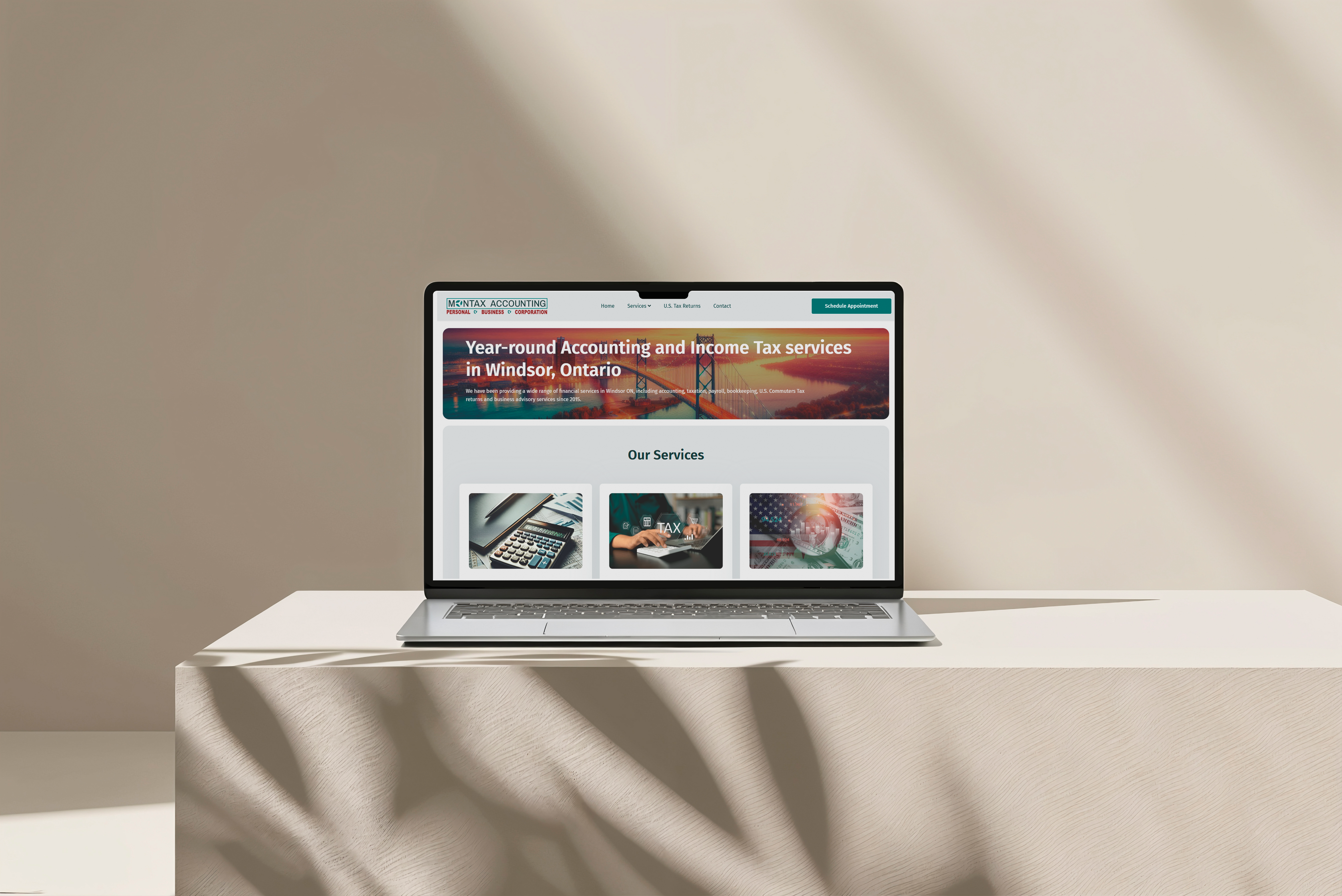 Montax Accounting Inc. Website